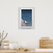 flying pig through window poster (Keuken)
