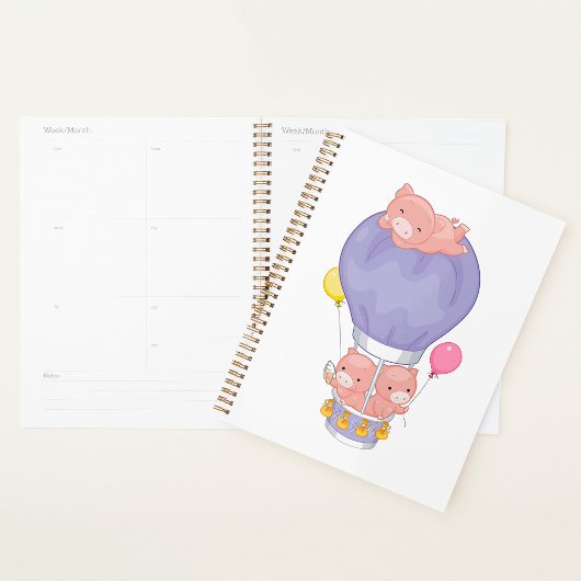 Flying Piggies in Hot Air Balloon Planner