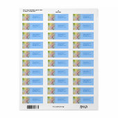 Flying Piggy Label (Full Sheet)