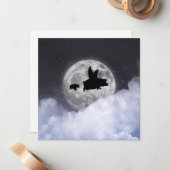 Flying Piglets Note Kaart Notitiekaartje (Voorkant / Achterkant in situ)