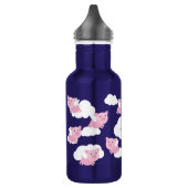 Flying Pigs Cute Kinder Water Flesje met naam Waterfles (Links)