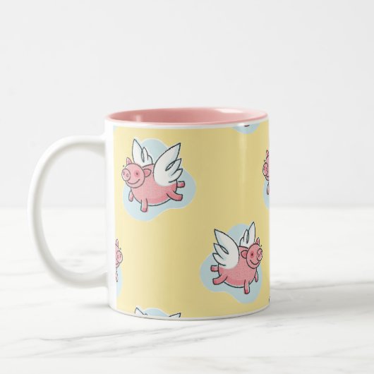 Flying Pigs for Chinese New Year 2019 2-tone Mok (Links)