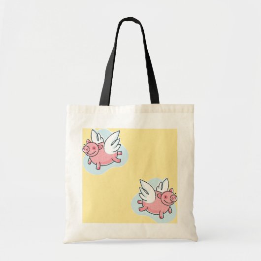 Flying Pigs for Chinese New Year 2019 Canvas tas (Voorkant)