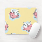 Flying Pigs for Chinese New Year 2019 Mousepad Muismat (Met muis)