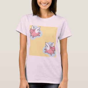 Flying Pigs for Chinese New Year 2019 Woman T-shir T-shirt