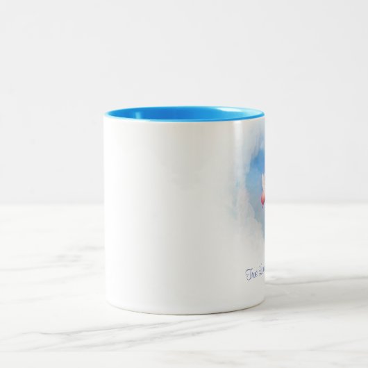 Flying Pigs Kiss-True Love is ongelooflijk Mok (Center)