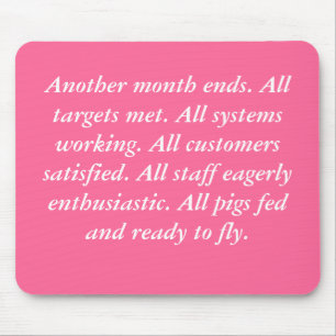 Flying Pigs mousemat Muismat