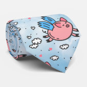 flying pigs stropdas (Opgerold)