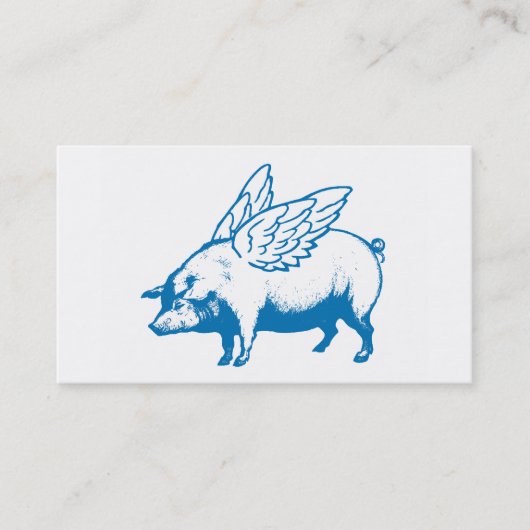 Flying Pigs Visitekaartjes (Voorkant)