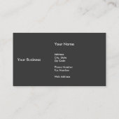 Flying Piston Hot Rod Visitekaartje (Achterkant)