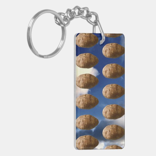 Flying Potatoes Space Potato Invasion Sleutelhanger (Voorkant Links)