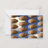 Flying Potatoes Space Potato Notitiekaartje (Voorkant)