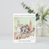 Flying princess and shocked prince Kay Nielsen Briefkaart (Staand voorkant)