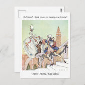 Flying princess and shocked prince Kay Nielsen Briefkaart (Voorkant / Achterkant)