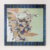 Flying princess and shocked prince Kay Nielsen Legpuzzel (Horizontaal)