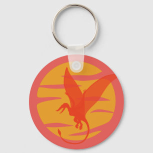 Flying Pterosaur Sleutelhanger