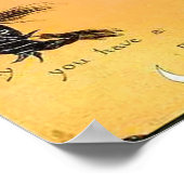 Flying Pumpkn and Witch Poster (Hoek)