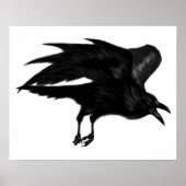 Flying Raven Archival Poster (Voorkant)