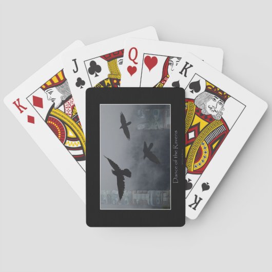 Flying Ravens & Totem Poles Haida Pack Pokerkaarten (Achterkant)