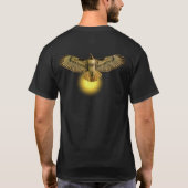 Flying Red Tailed Hawks T-shirt (Achterkant)