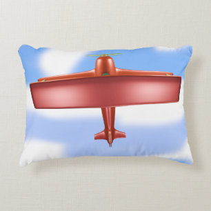 Flying Red Uproar Accent Pillow Kussen
