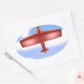 Flying Red Uproar Sticker (Envelop)