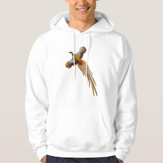 Flying Reeves Pheasant Hoodie (Voorkant)