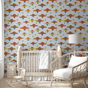 Flying Saucer Behang