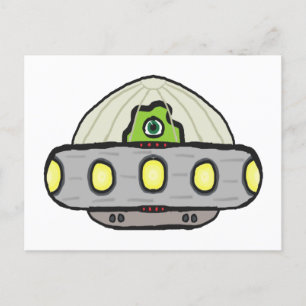 Flying Saucer Briefkaart