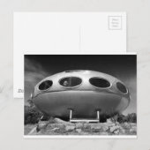 Flying Saucer Briefkaart (Voorkant / Achterkant)