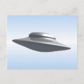 Flying Saucer Briefkaart (Voorkant)