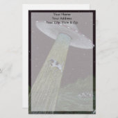 Flying Saucer Briefpapier (Voorkant / Achterkant)
