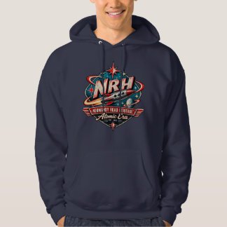 Flying Saucer Drive-In Atomic Era Vintage Hoodie