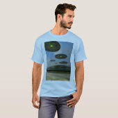 Flying Saucer Fleet T-Shirt (Voorkant volledig)