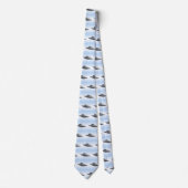 Flying Saucer Pattern Stropdas (Voorkant)