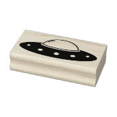 Flying Saucer Rubber Stamp Rubberstempel (Stempel)