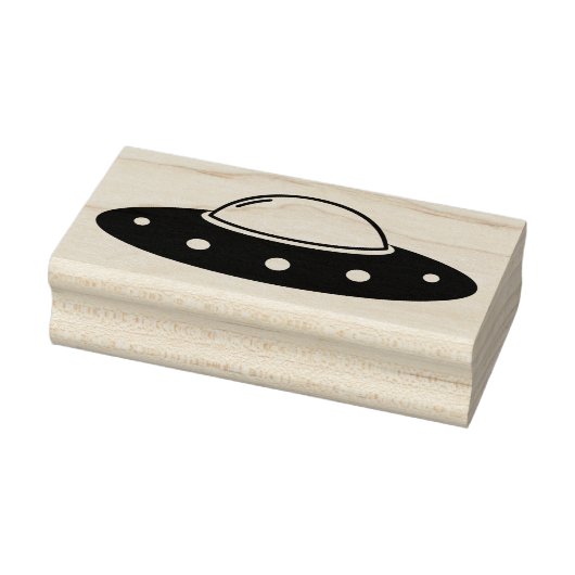 Flying Saucer Rubber Stamp Rubberstempel (Stempel)