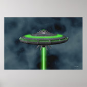 Flying Saucer - Sci-Fi Poster (Voorkant)