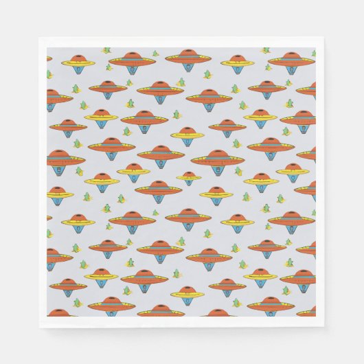 Flying Saucer Servet (Voorkant)