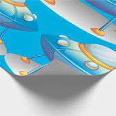 Flying Saucer UFO Cadeaupapier