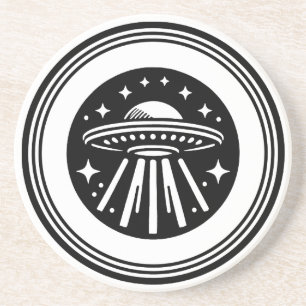 Flying Saucer Zandsteen Onderzetter