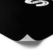 Flying Sauces Funny Food Pun Dark BG Poster (Hoek)