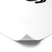 Flying Sauces Funny Food Pun Poster (Hoek)