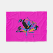 Flying Scooter Pro - Stunt Scooter Boy Fleece Deken (Voorkant (Horizontaal))