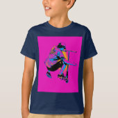 Flying Scooter Pro - Stunt Scooter Boy T-shirt (Voorkant)