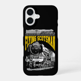 Flying Scotsman 1923 LNER Train. Steam Locomotive. iPhone 16 Hoesje
