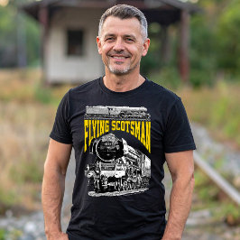 Flying Scotsman 1923 LNER Trein. Stoomlocomotief. T-shirt