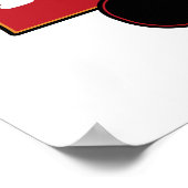 Flying Scotsman 4472 Steam Locomotive Retro Poster (Hoek)