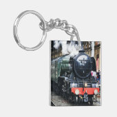 Flying Scotsman AcrylKey Ring Sleutelhanger (Voorkant Links)