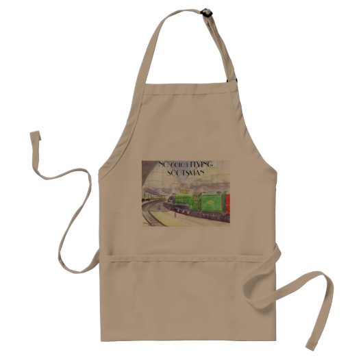 Flying Scotsman Apron Standaard Schort (Voorkant)